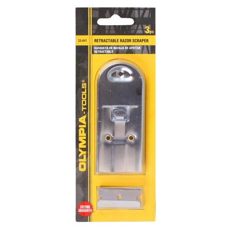 Olympia Tools RAZOR SCRAPER RETRACTABL 33-041
